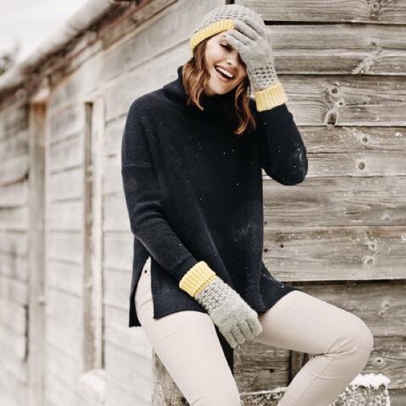 Boden Merino Off Duty Turtleneck Tunic 